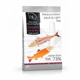 Fresh Farm Adult&Light Medium/Maxi Single Protein - Oceanic Fish 3kg