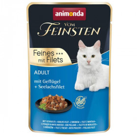 Animonda Vom Feinsten Adult Cat - Hydina a filety z tresky 85g
