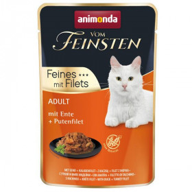 Animonda Vom Feinsten Adult Cat - Kačica a morčacie filety 85g