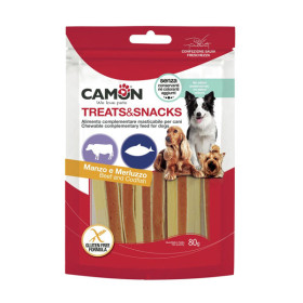 Camon Treats&Snacks Dog - Sandwich hovädzie s treskou 80g